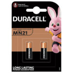 Μπαταρία Αλκαλική Duracell MN21 size A23/V23GA/LRV08/8LR932 12V Τεμ. 2
