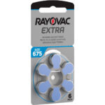 Μπαταρίες Ακουστικών Βαρηκοΐας Rayovac 675 Extra Advanced 1.45V Τεμ. 6 - Image 2