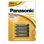 Μπαταρία Αλκαλική Panasonic Alcaline Power LR03APB/4BP size AAA 1.5V Τεμ. 4