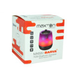 Φορητό Ηχείο Bluetooth Maxton Barva MX680 3W RMS με Ενσωματωμένο Μικρόφωνο MicroSD AUX-In Υποδοχή 3.5mm και 5 λειτουργίες φωτισμού - Image 2