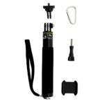 Selfie Stick Monopod LEDISTAR LDX-600 για Φωτογραφικές Μηχανές  Πτυσσόμενο Μαύρο Μήκος: 20cm-80cm