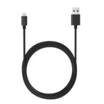 Καλώδιο Σύνδεσης και Φόρτισης Ancus Flow E44 USB σε Lightning 2.0A Data Transfer 480Mbp Μαύρο 1m - Image 3