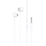 Hands Free Hoco M88 Graceful Earphones Stereo 3.5mm Λευκό 1.2μ με Μικρόφωνο και Πλήκτρο Λειτουργίας - Image 3