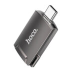 Αντάπτορας Hoco UA19 USB-C σε HDMI 4K 30Hz (3840*2160P) Θηλυκό Γκρι - Image 3