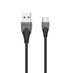 Καλώδιο Σύνδεσης Energizer Bicolor 2.0A USB-A σε USB-C Μαύρο 1.2m - Image 2