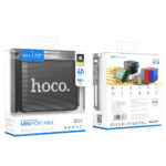 Φορητό Ηχείο Wireless Hoco BS51 Gold Brick Sports BT 5.2 Μαύρο 1200mAh 5W με FM και Micro-SD - Image 2