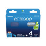 Μπαταρία Επαναφορτιζόμενη Panasonic eneloop BK-3MCDEC4BE 2000mAh size AA Ni-MH 1.2V Τεμ. 4 με κουτί αποθήκευσης