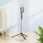 Selfie Stick K19 Soul Live Broadcast και Selfie Stick για Συσκευές 4.5"- 7" 70mAh Ύψος 1.57m Μαύρο - Image 3