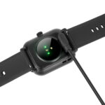 Φορτιστής Hoco για Y3 Pro Smart Sports Watch Μαύρος Απόσταση Μαγνητών: 0,6mm Απόσταση Επαφών: 0,3mm - Image 4
