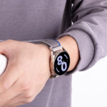 Watchband Hoco WH04 Belle Series από Nylon για Samsung Huawei Xiaomi Vivo OPPO κα 20mm Universal Μπλε-Γκρι - Image 4