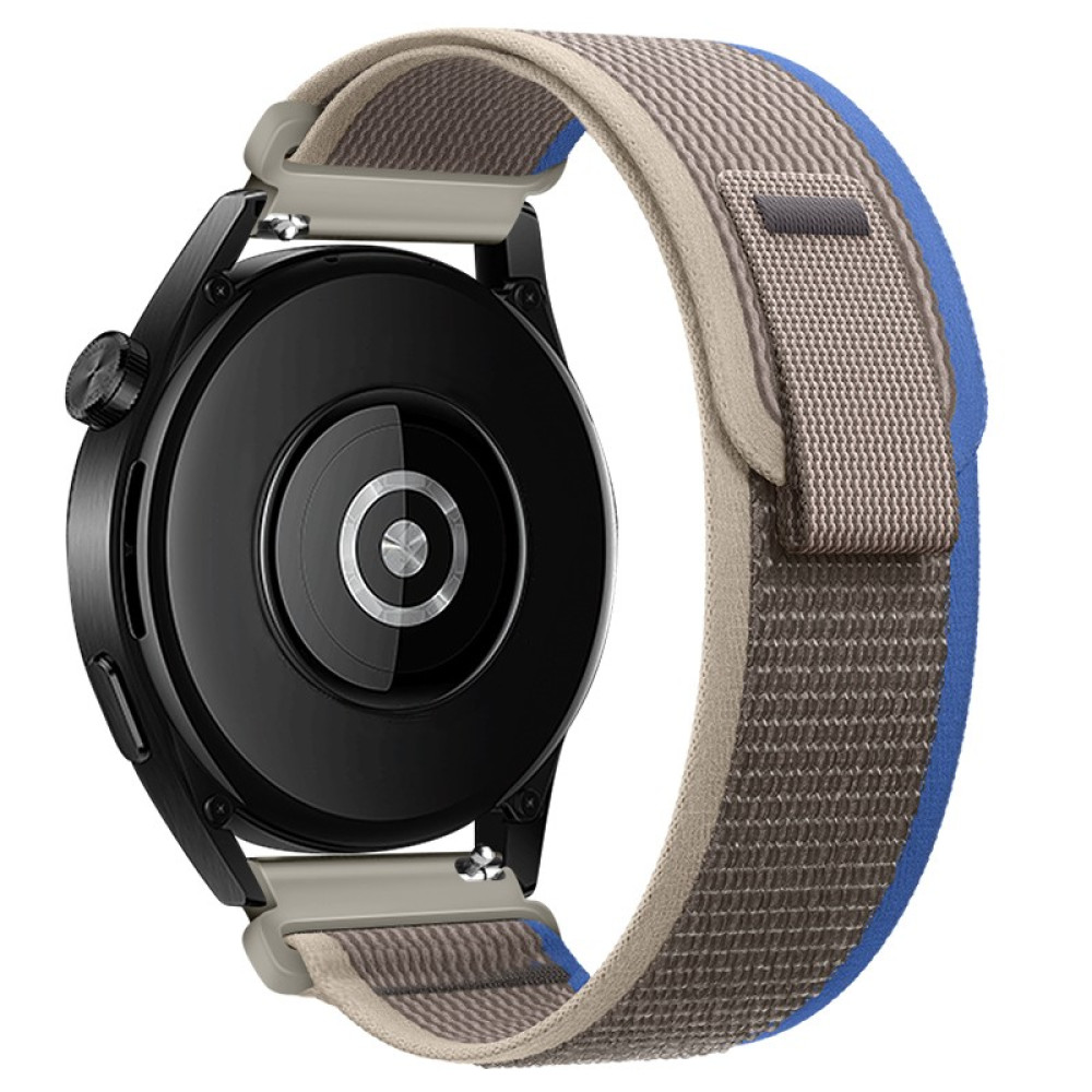 40506 Watchband Hoco WH04 Belle Series από Nylon για Samsung Huawei Xiaomi Vivo OPPO κα 20mm Universal Μπλε-Γκρι - Image 1