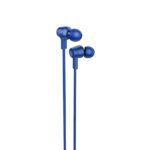 Hands Free Hoco M86 Oceanic Universal Earphones Deep Bass Stereo με 3.5mm Γωνιακό Κονέκτορα Μπλε 1.2m - Image 3