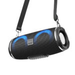 Φορητό Ηχείο Wireless Hoco HC12 Sports V5.0 2x5W 1200mAh Ενσωματωμένο Μικρόφωνο FM Micro SD USB AUX LED Μαύρο