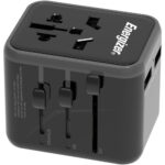 Παγκόσμιος Φορτιστής Ταξιδίου Energizer TA637A  USN/CN AU UK EU με 2 x USB-A 12W  Μαύρο