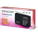 Φορητό Ραδιόφωνο FM/ZW/SW με USB, Micro SD, MP3, 3,5mm 2W Sencor SRD 215 B Μαύρο - Image 2