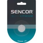 Μπαταρία Λιθίου Sencor SBA CR2025 3V 1τμχ