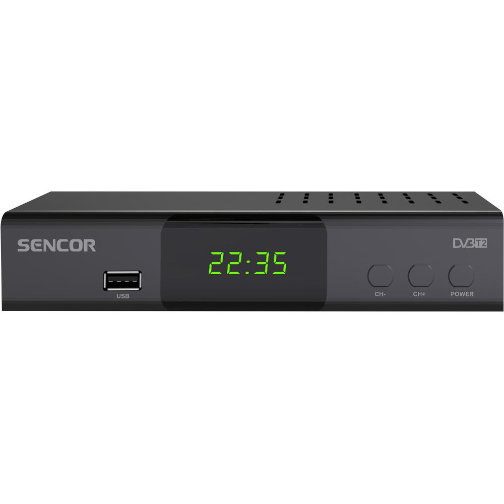 41817 Δέκτης DVB-T2 Sencor SDB 5007T με Υποστήριξη HEVC/H.265, HDMI και USB - Image 1