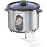 Ατμομάγειρας Ρυζιού Rice Cooker 1,8lt Stainless Steel Sencor SRM 1800SS Ασημί - Image 4