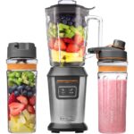Μπλέντερ Set Smoothie Maker 600/900ml 800W Sencor SBL 7550SS Ασημί - Image 4