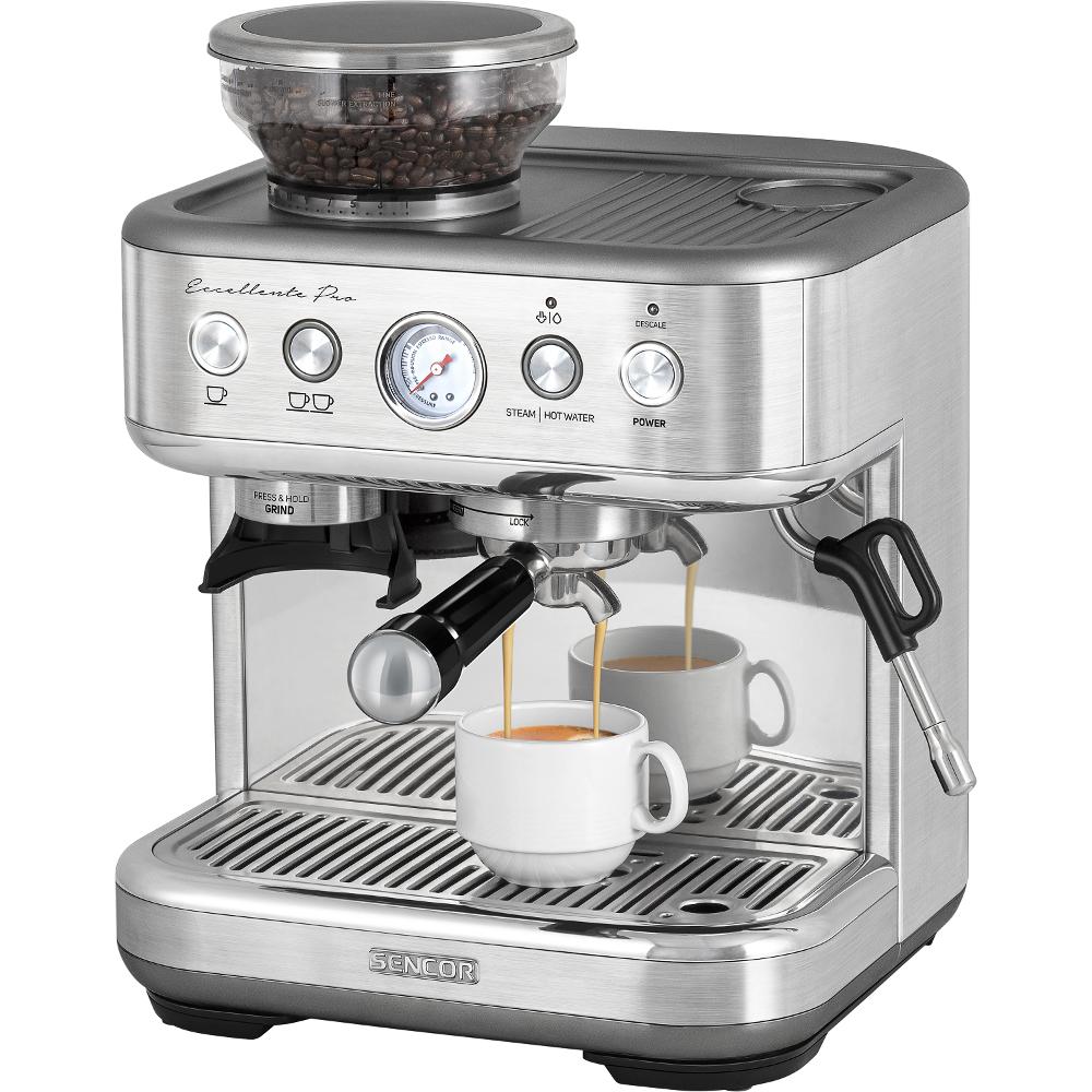 42621 Μηχανή Espresso Thermoblock 15Bar Sencor SES 6010SS Ασημί - Image 1