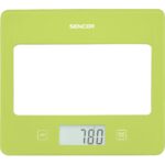Ζυγαριά Κουζίνας 5kg UltraSlim Glass Sencor SKS 5031GR Πρασινή - Image 2