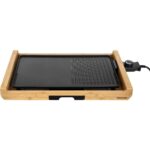 Επιτραπέζια Ηλεκτρική Ψηστιέρα 2 in 1 Premium Bamboo Sencor SBG 206BK - Image 3