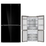 Ψυγειοκαταψύκτης Ντουλάπα 4 Doors TEKA Inverter LongLife NoFrost 194x90,8x77,5cm RMF 75820 GBK Μαύρο 113430080 - Image 2