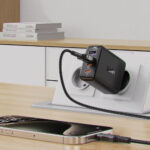 Φορτιστής Ταξιδίου Acefast A61 Fast Charging με 2xUSB-C + 2xUSB-A PD45W GaN Μαύρο - Image 4