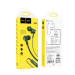Hands Free Hoco M86 Oceanic Universal Earphones Deep Bass Stereo με 3.5mm Γωνιακό Κονέκτορα Πράσινο 1.2m - Image 2