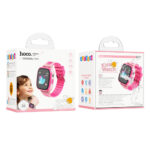 Kids Smartwatch Hoco Y100 2G 400mAh 1.44” με Δυνατότητα Κλήσεων Ροζ - Image 2