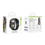 Smartwatch Hoco Y28 IP67 AMOLED Οθόνη 1.96" 200mAh V5.2 με Δυνατότητα Κλήσεων Μαύρο - Image 2