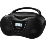 ΡαδιοCD Boombox Sencor SPT 2300 BK 4W με Bluetooth v5.1 CD USB 3.5mm και LCD Οθόνη Μαύρο