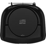 ΡαδιοCD Boombox Sencor SPT 2300 BK 4W με Bluetooth v5.1 CD USB 3.5mm και LCD Οθόνη Μαύρο - Image 3