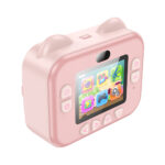 Kids Dual HD Camera Hoco DV204 με Οθόνη 2.4" 1200mAh και Δυνατότητα Εκτύπωσης Φωτογραφιών Ροζ - Image 4