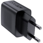 Φορτιστής Ταξιδίου Acefast A78 Fast Charging 1xUSB-C 1xUSB-A PD20W QC3.0 GaN Μαύρος - Image 4