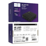 TV Box Hoco. DQ09 Barco 4K UHD 60Fps με WiFi RJ45 4GB RAM + 64GB ROM v5.0 Android 12 Δεν είναι συμβατό με Cosmote TV και Netflix - Image 2