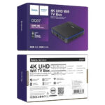 TV Box Hoco. DQ07 Primo 4K UHD 60Fps με WiFi RJ45 4GB RAM + 64GB ROM v5.0 Android 9 Δεν είναι συμβατό με εφαρμογές CosmoteTV και Netflix. - Image 2