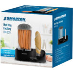 Συσκευή Hot Dog 2 σε 1 Smarton HM 020 350W – Ατμομάγειρας για Λουκάνικα, Ζέσταμα Ψωμιού & Βράσιμο 3 Αυγών - Image 2
