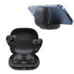 Wireless Hands Free Acefast W4 v5.4 350mAh TWS ENC AI-Μείωση Θορύβου IPX4 με Ultra-thin Θήκη Φόρτισης/Βάση Στήριξης Μαύρα