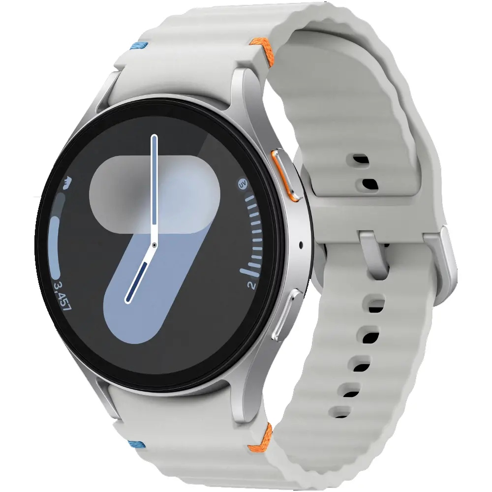 49623 Smartwatch Samsung Galaxy Watch7 L310 1.5" Super AMOLED GPS NFC 5ATM με Δυνατότητα Κλήσεων Silver - Image 1