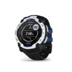 Garmin Instinct 3 Solar Supernova Edition 50mm GPS 10 ATM Whitestone/Black and Blue - Image 2