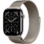 Apple Watch Series 11 5G (2025) Aluminum 46mm GPS eSIM NFC IP6X Aluminum Case Natural με Natural Milanese Loop