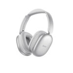 Wireless Ακουστικά Stereo Hoco W73 Graceful HiFi Audio v6.0 400mAh 45 Ώρες Ομιλίας AUX USB-C Ασημί