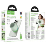 Φορητό Ηχείο Wireless Hoco HC49 Shine Mini Μαγνητικό TWS Hi-Fi Audio v6.0 700mAh 8W εως 4 Ώρες Αναπαραγωγής και Πολύχρωμο Φωτισμό Πράσινο - Image 2