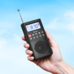 Επαναφορτιζόμενο Φορητό Ραδιόφωνο Hoco HI51 3W 700 mAh AM/FM με Δυνατότητα Αναπαραγωγής μέσω 3.5mm TF Κάρτα και Bluetooth v5.3 Μαύρο - Image 4