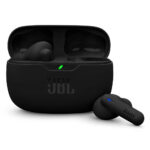 Wireless Hands Free JBL Wave Beam 2 Buds με Pure Bass ANC έως 40 Ώρες Λειτουργίας IP54 και Θήκη Φόρτισης Μαύρα