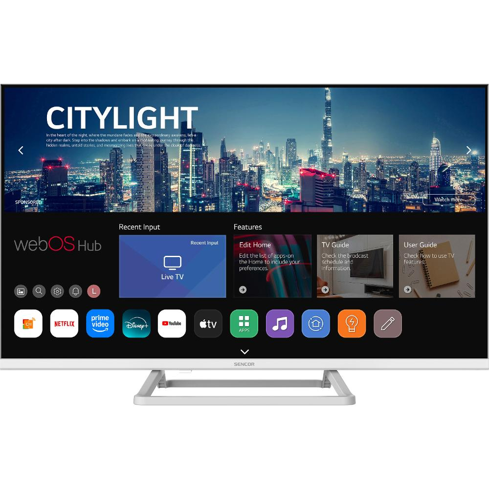 52496 Τηλεόραση Sencor SLE 32S841BW webOS SMART TV HD Ready HDR 10 32" - Image 1