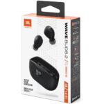 Bluetooth Hands Free JBL Vibe Buds 2 In-ear TWS ANC με 10 ώρες Λειτουργία ΒΤ 5.3 IPX4 με Θήκη Φόρτισης Μαύρα - Image 2