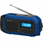 Ραδιόφωνο Camping Ηλιάκο Sencor SRD 1050SCL BB με USB-C Hand Crank και Διπλό Φωτισμό LED FM/AM IPX4 Μπλε - Image 2