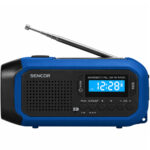 Ραδιόφωνο Camping Ηλιάκο Sencor SRD 1050SCL BB με USB-C Hand Crank και Διπλό Φωτισμό LED FM/AM IPX4 Μπλε - Image 3